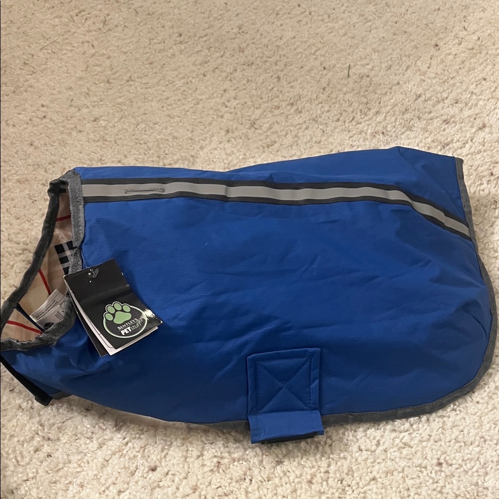 Pet Life Blue Reflective Pet Jacket - Picture 2 of 4